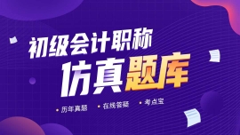 徐州2021初級(jí)會(huì)計(jì)職稱智能題庫(kù)
