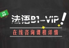 成都法語B1 VIP課程培訓(xùn)班