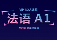 成都法語A1 VIP課程培訓(xùn)班