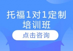 長(zhǎng)春托福1對(duì)1定制培訓(xùn)班