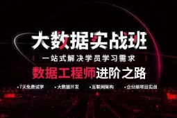 南昌JAVA大數據培訓班